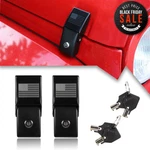 Heavy Duty Steel Anti-theft Hood Latches Locks For Jeep Wrangler Jk Jl Jt 07-23. Fixed Price $31.99.