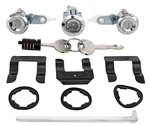 Jegs Doors, Glovebox And Trunk Lock Set 1987-1993 Ford Mustang Stainless. Fixed Price $54.99.