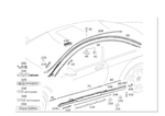 Genuine Mercedes-benz Holder 221-692-01-14. Fixed Price $15.11.