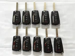 10 Bladed Toyota Flip Keys 4 Button Oem Remote Fobs HYQ12BFB HYQ12BGF. Fixed Price $139.00.