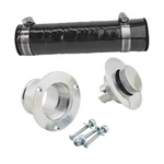 Speedway Motors Billet Aluminum Fuel Filler Neck With Pop-up Gas Cap & Hose Kit. Fixed Price $182.99.