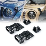 Xprite Hood Latches Catch Buckle Aluminum For 2007-2026 Jeep Wrangler Jk Jl Jt. Fixed Price $33.99.