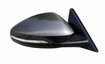 Carbon Fiber Mirror Cover Caps Left Right Set For 2013-2021 Jaguar F-type Door. Fixed Price $126.99.