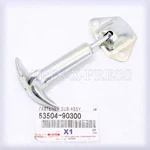 Oem Genuine Toyota Land Cruiser FJ45 FJ40 Hood Latch Fastner Sub-assy 5350490300. Fixed Price $38.30.