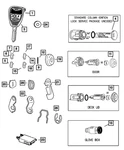 Genuine Mopar Deck Lid Lock Cylinder 5170483AA. Fixed Price $16.38.