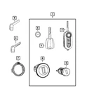 Genuine Mopar Lock Kit 7MR39JXWPA. Fixed Price $243.12.
