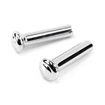 Ford 68-73 Mustang & 68-78 Bronco Inside Door Lock Knob Chrome Pair (plastic). Fixed Price $11.20.