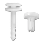 Lantee 20 Pcs Car Door Panel Retainer Clips Replacement 1/4" Hole Size, White. Fixed Price $9.96.