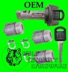 Yukon Tahoe Suburban 95-97 Ignition Switch Cylinder & Door Lock Set 2. Fixed Price $138.96.