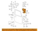 Chrysler Oem 07-18 Jk,wrangler Front Door Lock Hardware-latch 4589273AL. Fixed Price $149.50.