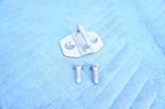Genuine Mercedes Front Rear Rh Lh Door Lock Striker W/ Bolts 099-723-03-00. Fixed Price $10.00.