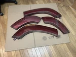 Toyota Land Cruiser FJ80 1991-1997 Fender Flares Wheel Arches Body Rear Left+rh. Fixed Price $599.00.