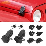 Side Locking Hood Catch Latch Buckle Brackets For 2007-26 Jeep Wrangler Jk Jl Jt. Fixed Price $52.99.