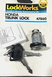 TL47860, Trunk & Keys For 1981 Honda Civic, Lockworks, Not Complete!. Fixed Price $42.99.