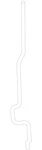 Genuine Mercedes-benz Securing Rod 204-723-21-39. Fixed Price $20.46.