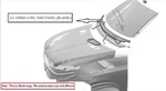 Windshield Wiper Cowl Grille Vent Panel Oem 2014 Gmc SIERRA150 23207952. Fixed Price $90.00.