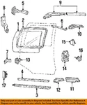 Gm Oem 90-96 Lumina Apv Side Loading Door Glass Hardware-latch 10277678. Fixed Price $33.01.