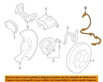 Gm Oem 14-20 Impala Front Suspension Brake Components-abs Sensor 23483145. Fixed Price $45.51.