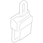 Genuine Volkswagen Lower Hinge 3C8-833-411-B. Fixed Price $142.79.