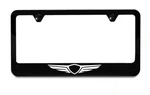Hyundai Genesis Logo License Plate Frame Black Metal Street Racing New. Fixed Price $24.99.
