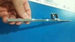 Mercedes Benz W116, Glove Box Chrome Trim Bracket, Globe Lock 0921MB074. Fixed Price $20.00.