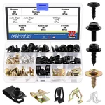 Glarks 72PCS U-clips And Body Bolts Screws Assortment Kit 9 Sizes Auto Car. Fixed Price $18.99.