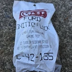 Nos Asp C-42-135 Ford Ignition Cylinder Keys 10 Tumbler Sidebar Style Depth. Fixed Price $24.50.