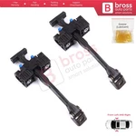 2X Front Door Hinge Stop Check Assy Limiter For Audi A4 RS4 B8 8K 2007-2016. Fixed Price $55.00.