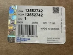 Gm 13552742 - Liftgate Latch Assembly Genuine. Fixed Price $110.00.