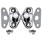 Scott Drake Door Latch Striker Plate Stainless Steel Set Mustang 1967-1970. Fixed Price $86.59.