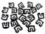 Retro-motive #120 Windshield Trim Molding Clips Fits Ford One Size, Black. Fixed Price $27.32.