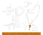 Gm Oem 15-22 Canyon,colorado Rear Door Hardware-lock Assy Cap 23283652. Fixed Price $27.70.