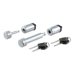 Curt Hitch And Coupler Trailer Lock Set 2IN Receiver 7/8IN Latch - 23526. Fixed Price $59.99.