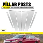 For 2013 14-2016 2017 Honda Accord Sedan Chrome Door Pillar Posts Cover Trim 6X. Fixed Price $13.29.