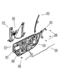 Genuine Mopar Latch Presenter Left 68030697AA. Fixed Price $13.40.
