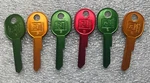 Set Of 6 Curtis Brand Key Blanks, B-49 Locksmith P. Fixed Price $27.00.