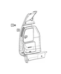 Genuine Mopar Lift-gate Switch 68443107AA. Fixed Price $16.51.
