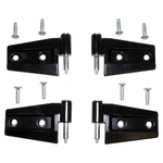 Crown Automotive 55395384K4 Door Hinge Kit For 07-18 Jeep Wrangler Jk. Fixed Price $97.75.