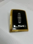 Lincoln Mark Vii Lsc Gold Plated Trunk Lock Emblem. Fixed Price $95.00.