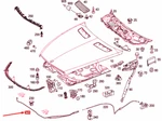 New Mercedes-benz Cl C216 Engine Hood Front Cable A2168800059 Oem No Duties. Fixed Price $67.36.