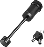 Metoware Trailer Tongue Coupler Lock 1/4" Dia, 3-1/2" Span, Hitch. Fixed Price $15.99.