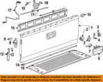Gm Oem 14-19 Sierra 1500 Limited Pick Up Box Tail Gate-lock Rod 23124450. Fixed Price $36.83.