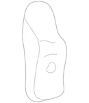 Genuine Honda Knob Inside Door Lock *YR164L* (medium Taupe) 72137-S5A-003ZB. Fixed Price $16.10.