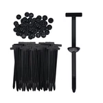 150 Pcs Nylon Universal Cable Tie Buckle For Car Self-locking And Easy Inst.... Fixed Price $10.90.