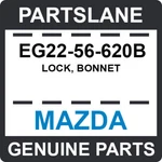 EG22-56-620B Mazda Oem Genuine Lock, Bonnet. Fixed Price $123.24.