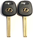 2X TOY40 BT4 Transponder Chip Keys For Lexus 4C (long) Top Quality Usa. Fixed Price $15.00.