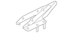 Genuine Land-rover Hinge LR040748. Fixed Price $116.63.
