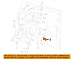 Gm Oem 03-14 Express 1500 Side Loading Door Lock Hardware-striker 15766341. Fixed Price $40.46.