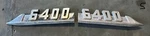 1956 Chevrolet Truck 6400 Fender Emblem (partial) (pair). Fixed Price $75.00.