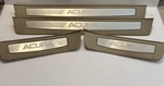 09-14 Acura Tl Front/rear Right/left Door Scuff Plate Trim Molding Set Of Oem. Fixed Price $54.00.